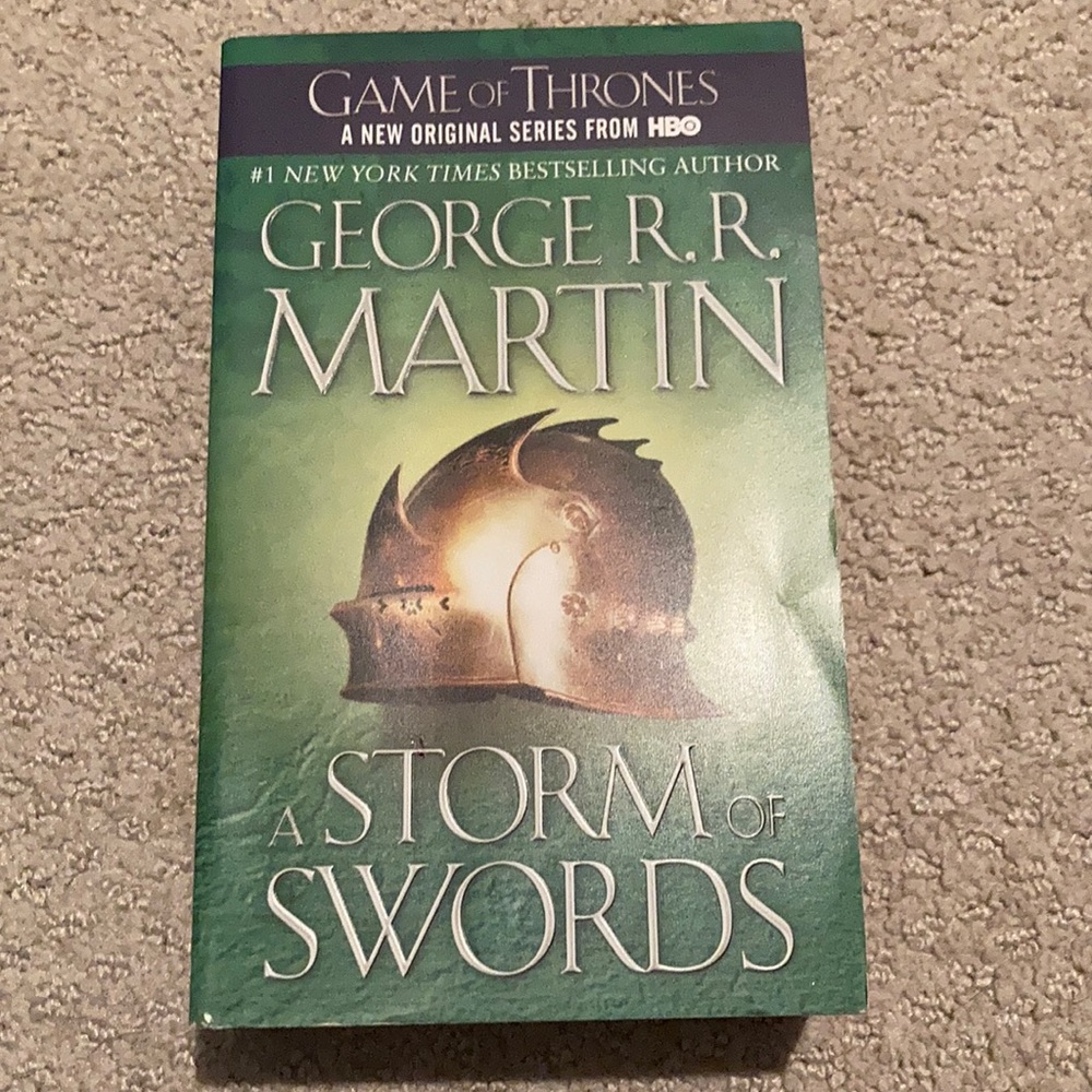 Game of thrones - a storm of swords book